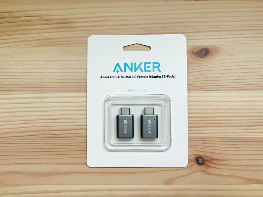Anker USB-C & USB-A 変換アダプタのパッケージ