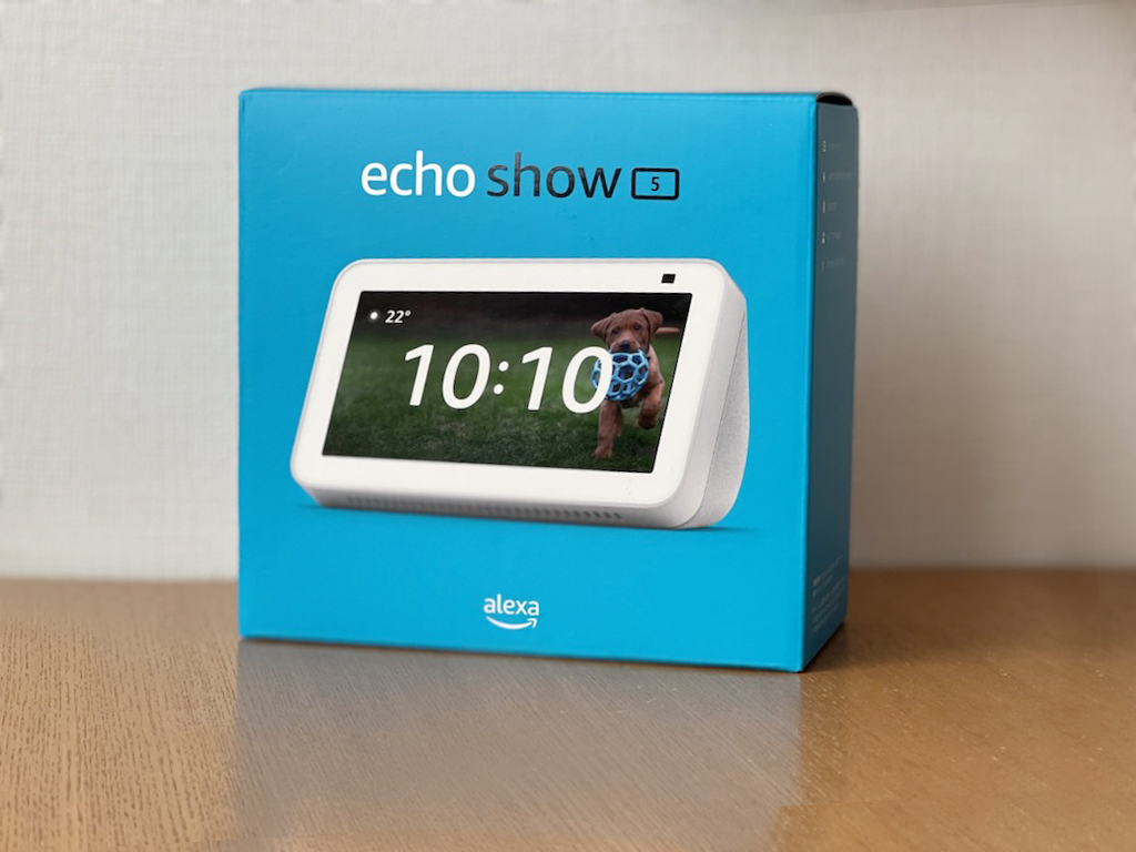 echo show5の箱